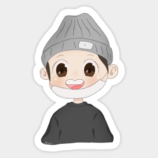 Suga fanart Sticker